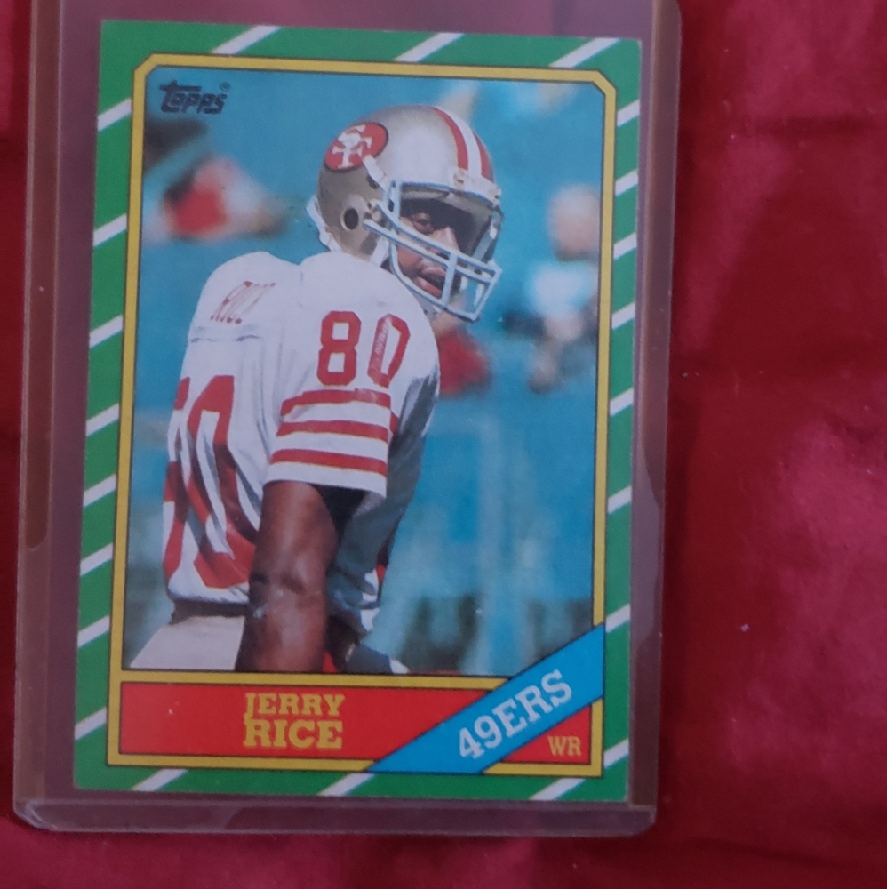 jerry rice rookie card